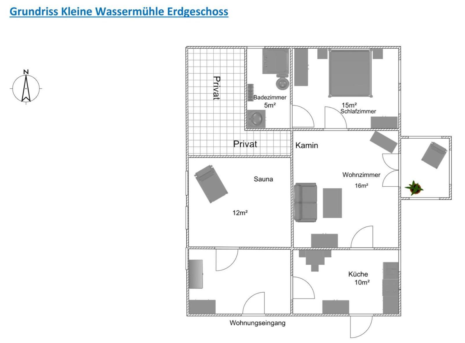 Ferienhaus Naturlich Wassermuhle Kappeln Zewnętrze zdjęcie